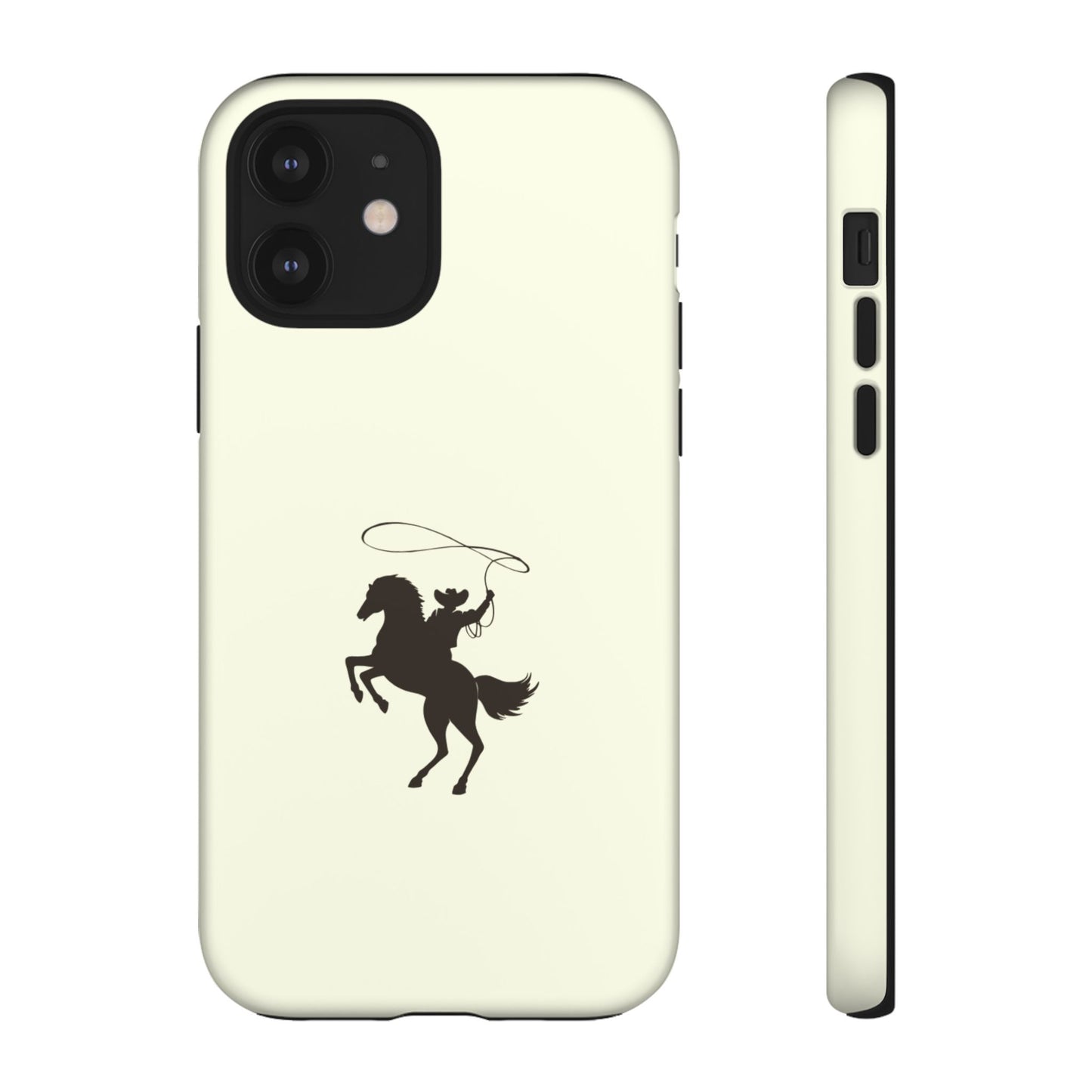 iPHONE Western Horse Rider Phone Case l Durable Phone Cover, Cowboy Style, Tough Case