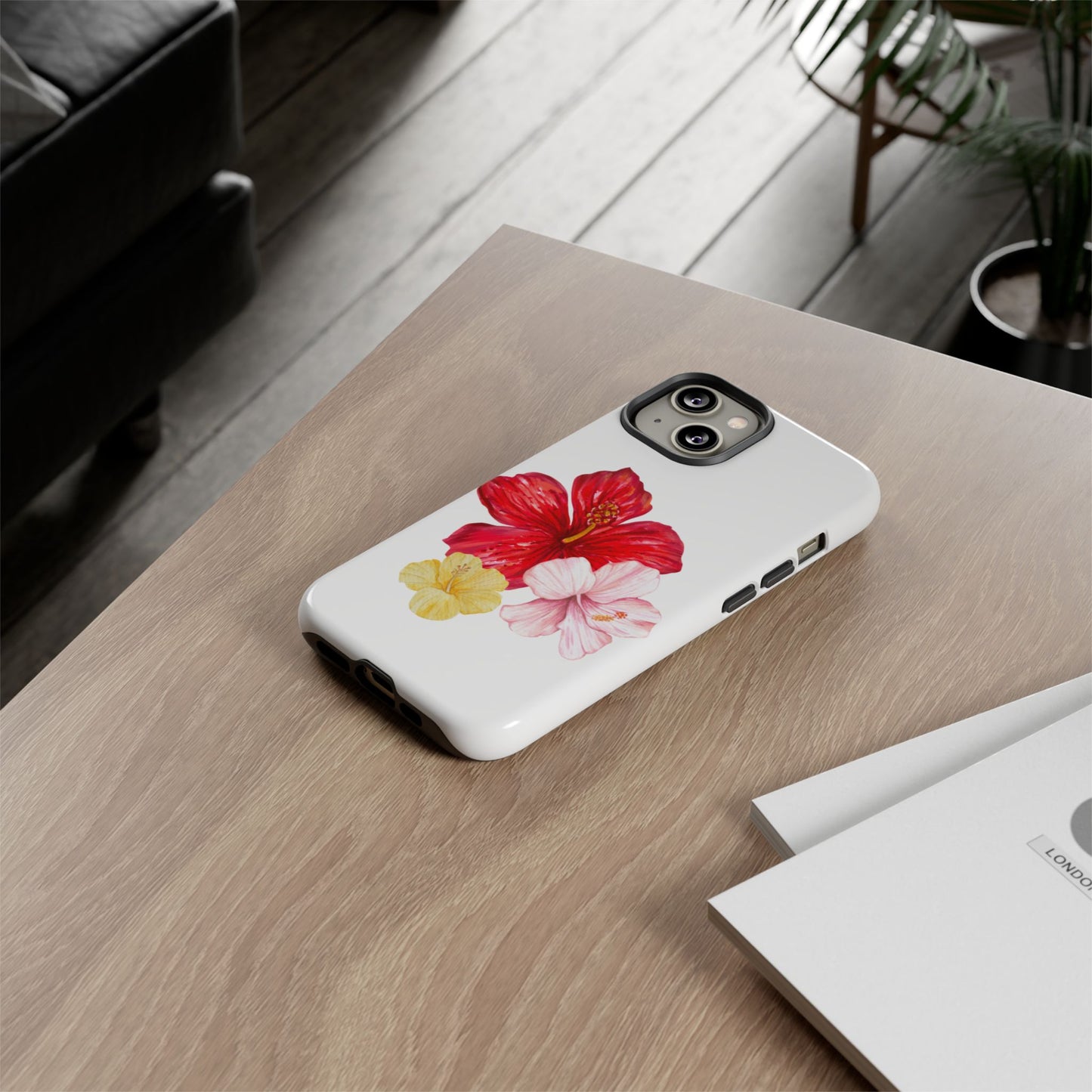 iPHONE Hibiscus Tough Cases l Tropical Vibe