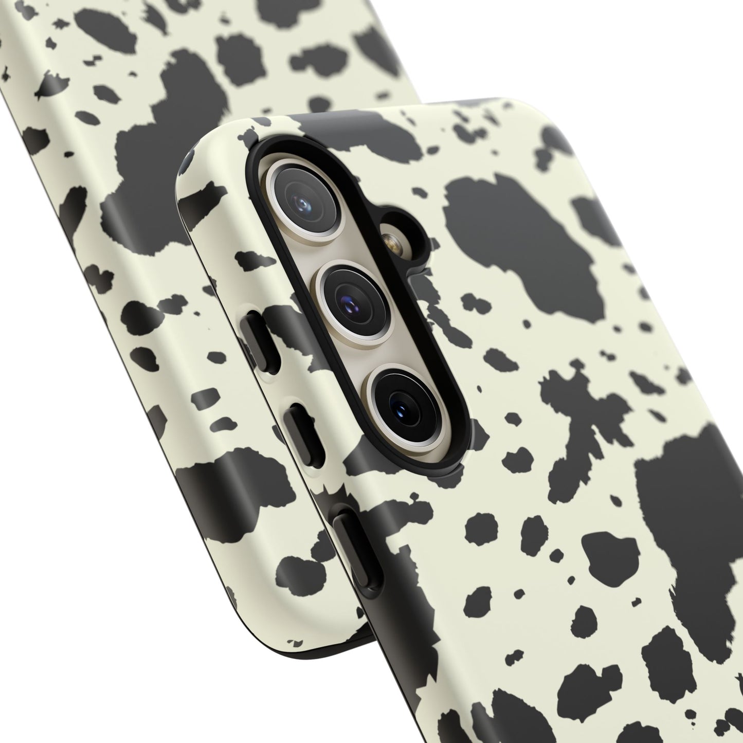 SAMSUNG Cow Print Tough Phone Cases l Durable Protection