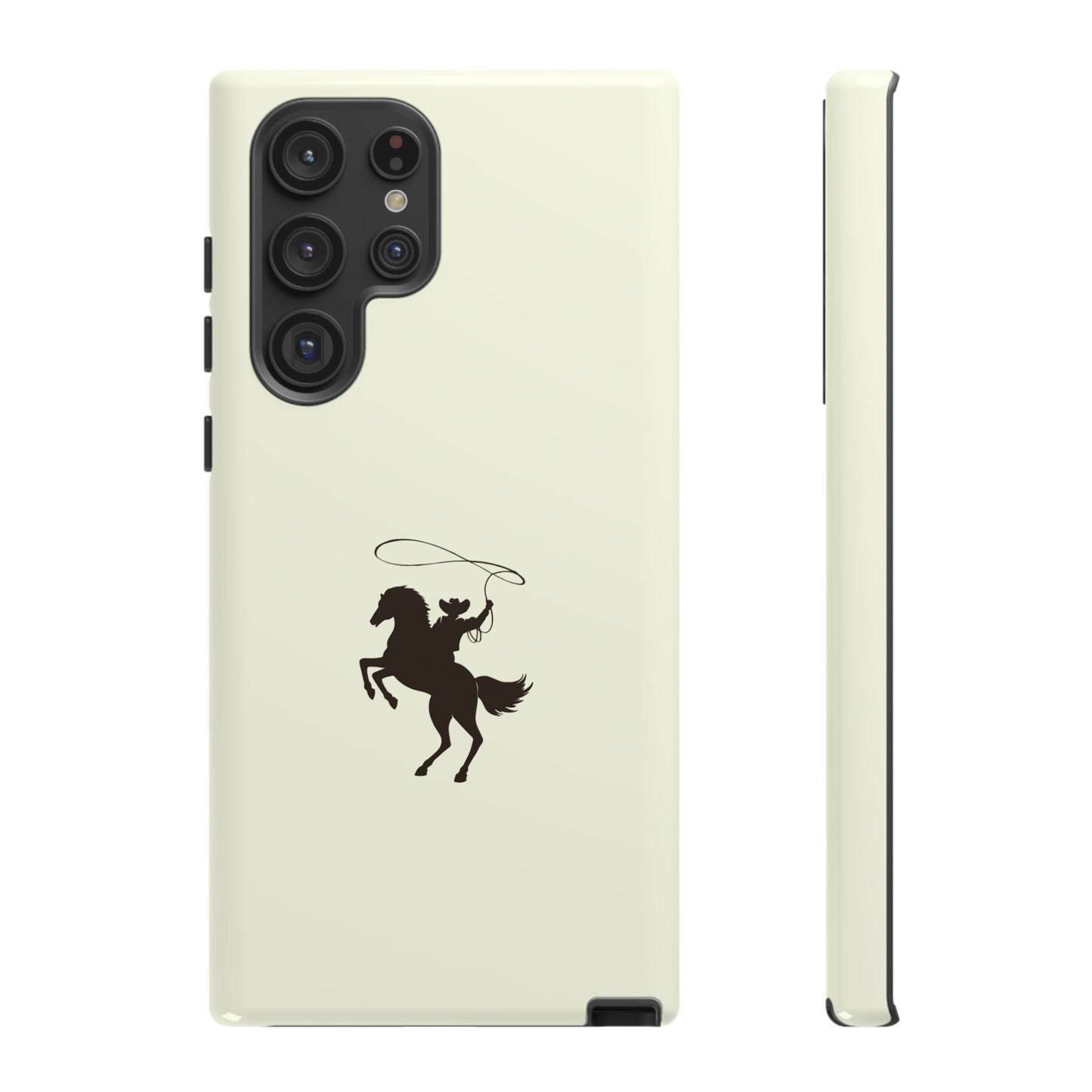 SAMSUNG Western Horse Rider Phone Case l Durable Phone Cover, Cowboy Style, Tough Case
