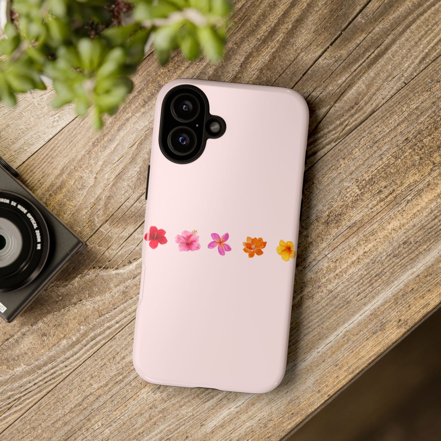 iPHONE Flower-Patterned Phone Case l Tough Cases for Women