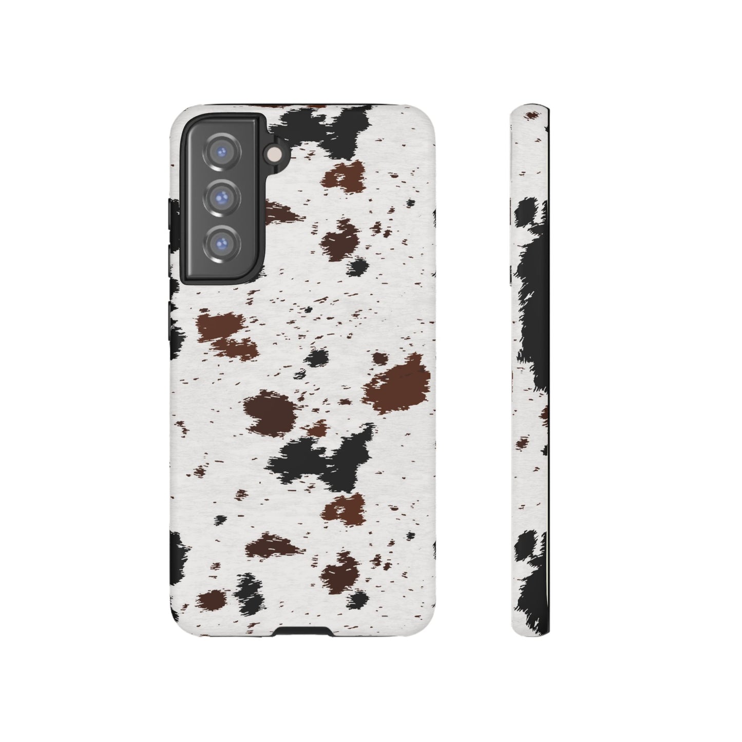 SAMSUNG Cow Print Tough Phone Case l GIFT FOR HIM AND HER