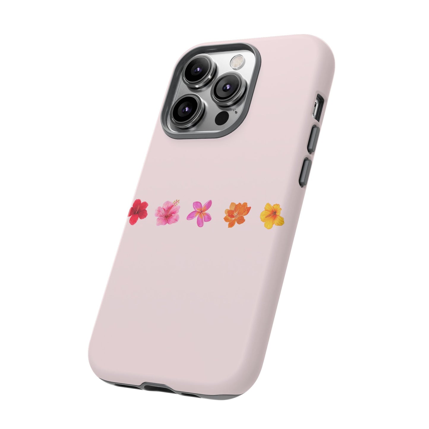iPHONE Flower-Patterned Phone Case l Tough Cases for Women