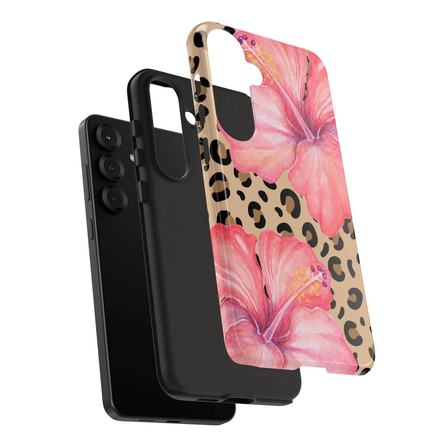 Leopard and Hibiscus SAMSUNG Tough Cases l Perfect for the Summer