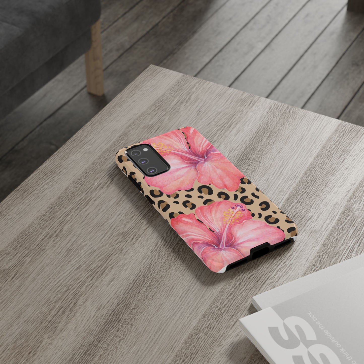Leopard and Hibiscus SAMSUNG Tough Cases l Perfect for the Summer