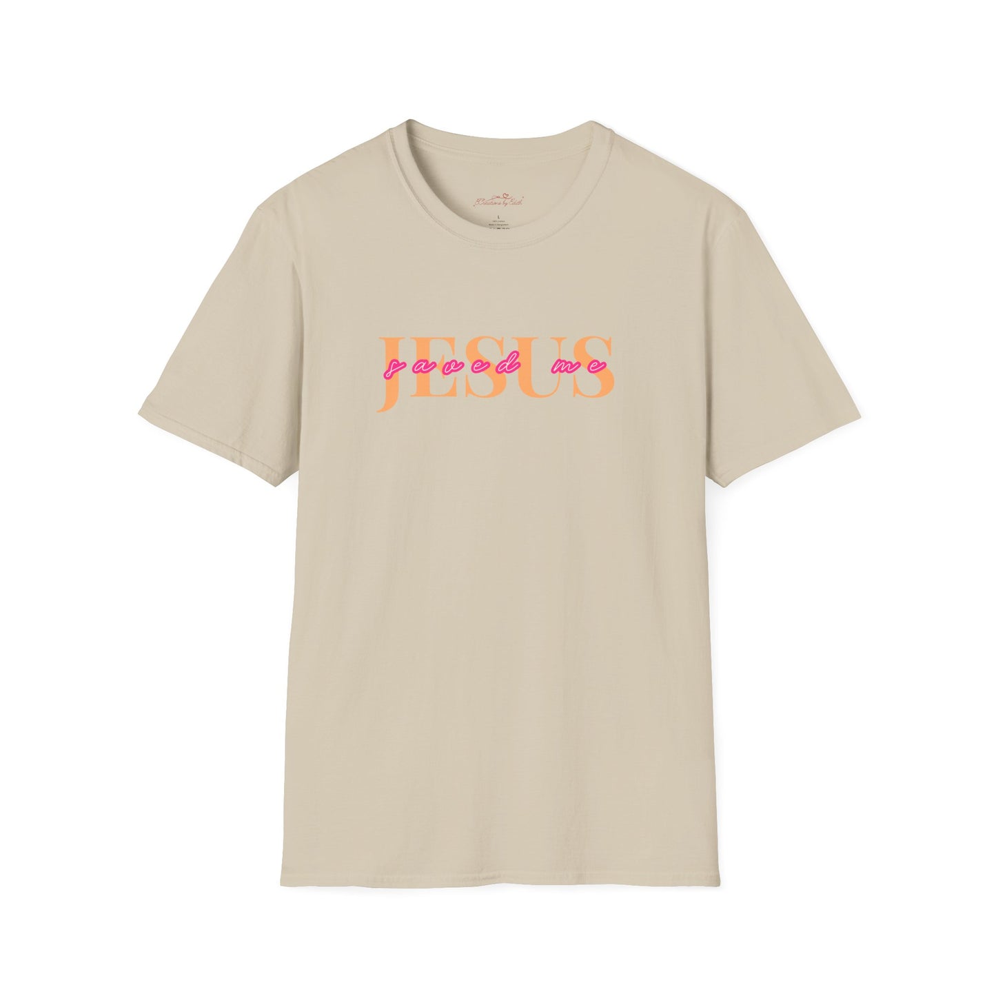 "Jesus Saved Me" - Soft Style T-Shirt l Perfect for Everyday Wear