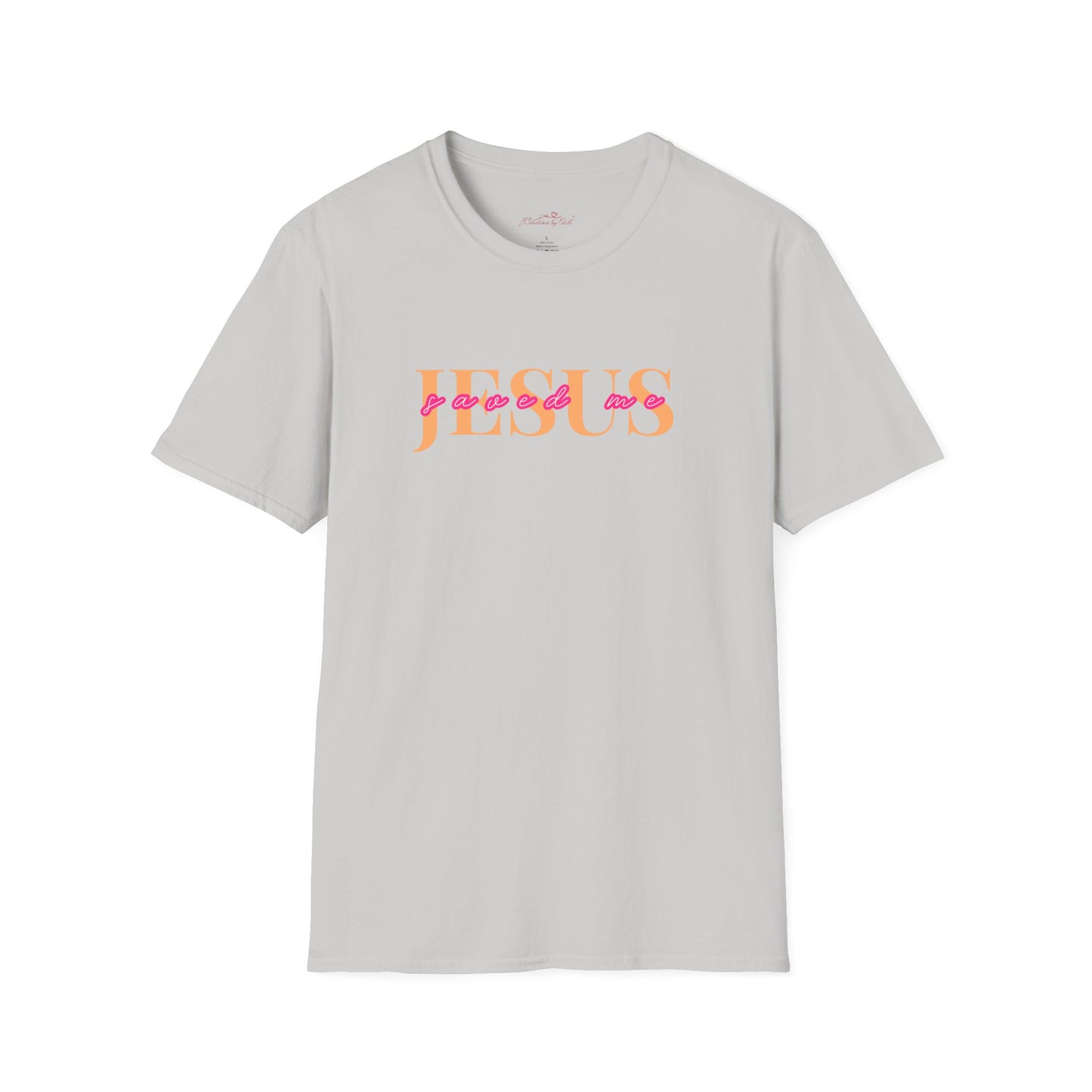 "Jesus Saved Me" - Soft Style T-Shirt l Perfect for Everyday Wear