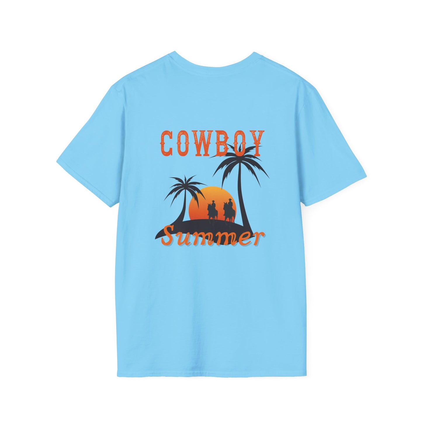 Cowboy Summer Softstyle T-Shirt MADE FOR HIM