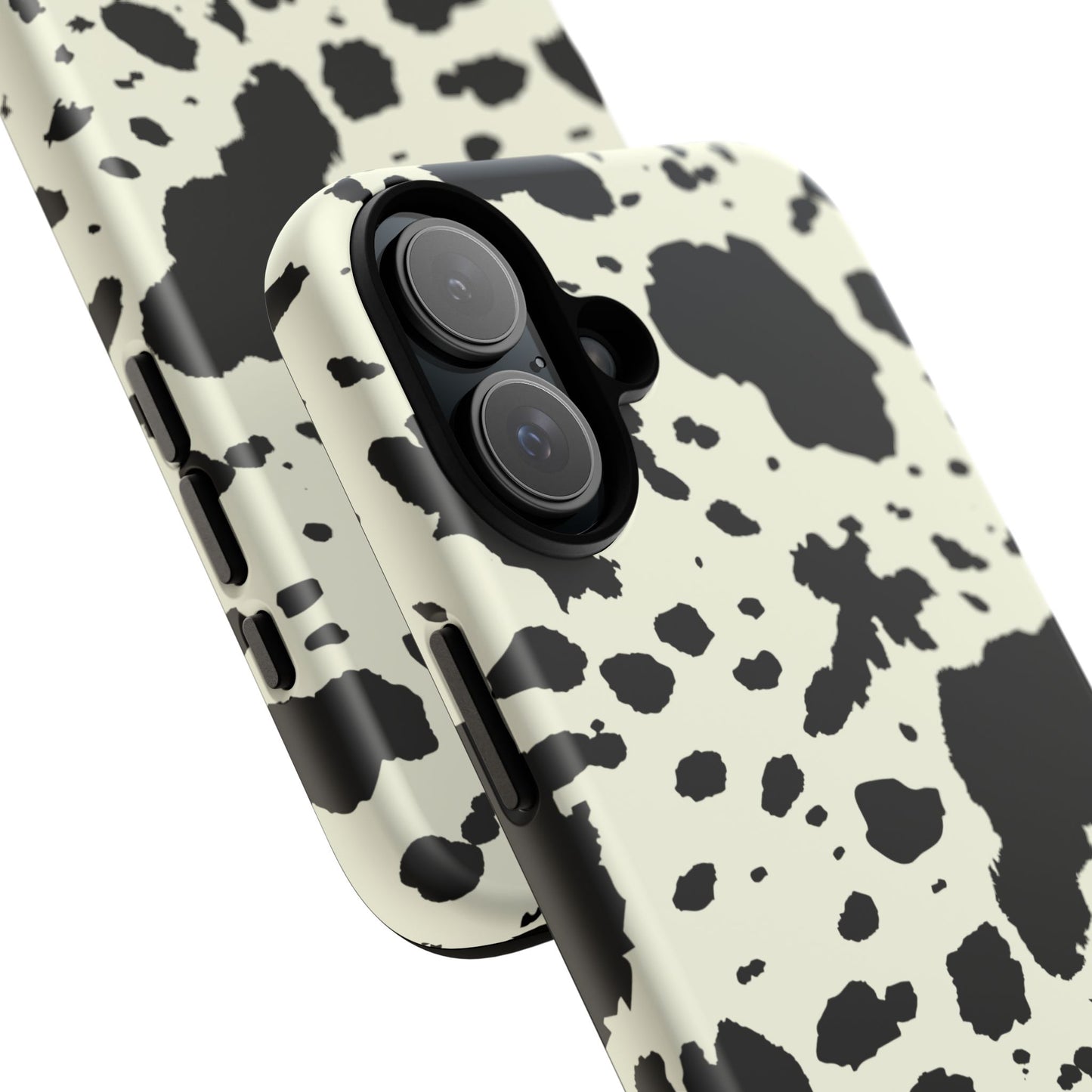 iPHONE Cow Print Tough Phone Cases l Durable Protection