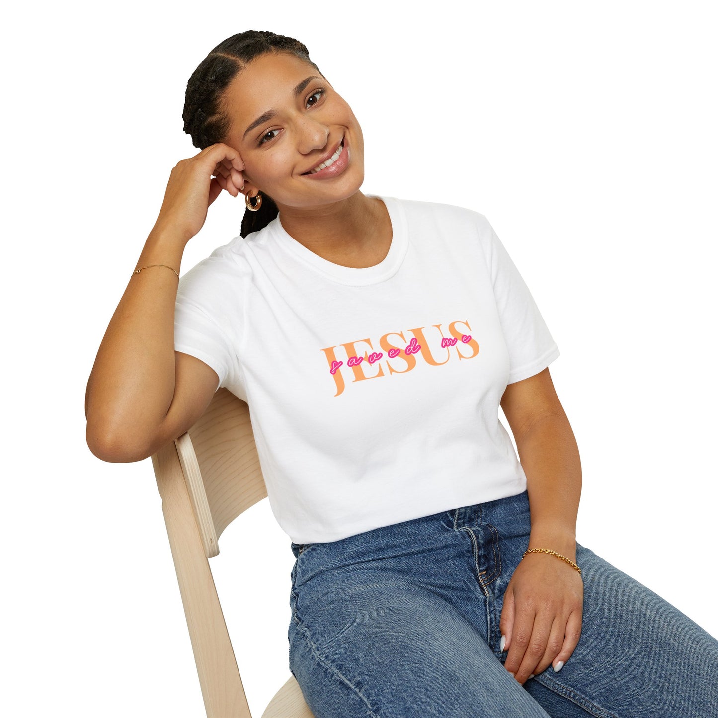 "Jesus Saved Me" - Soft Style T-Shirt l Perfect for Everyday Wear