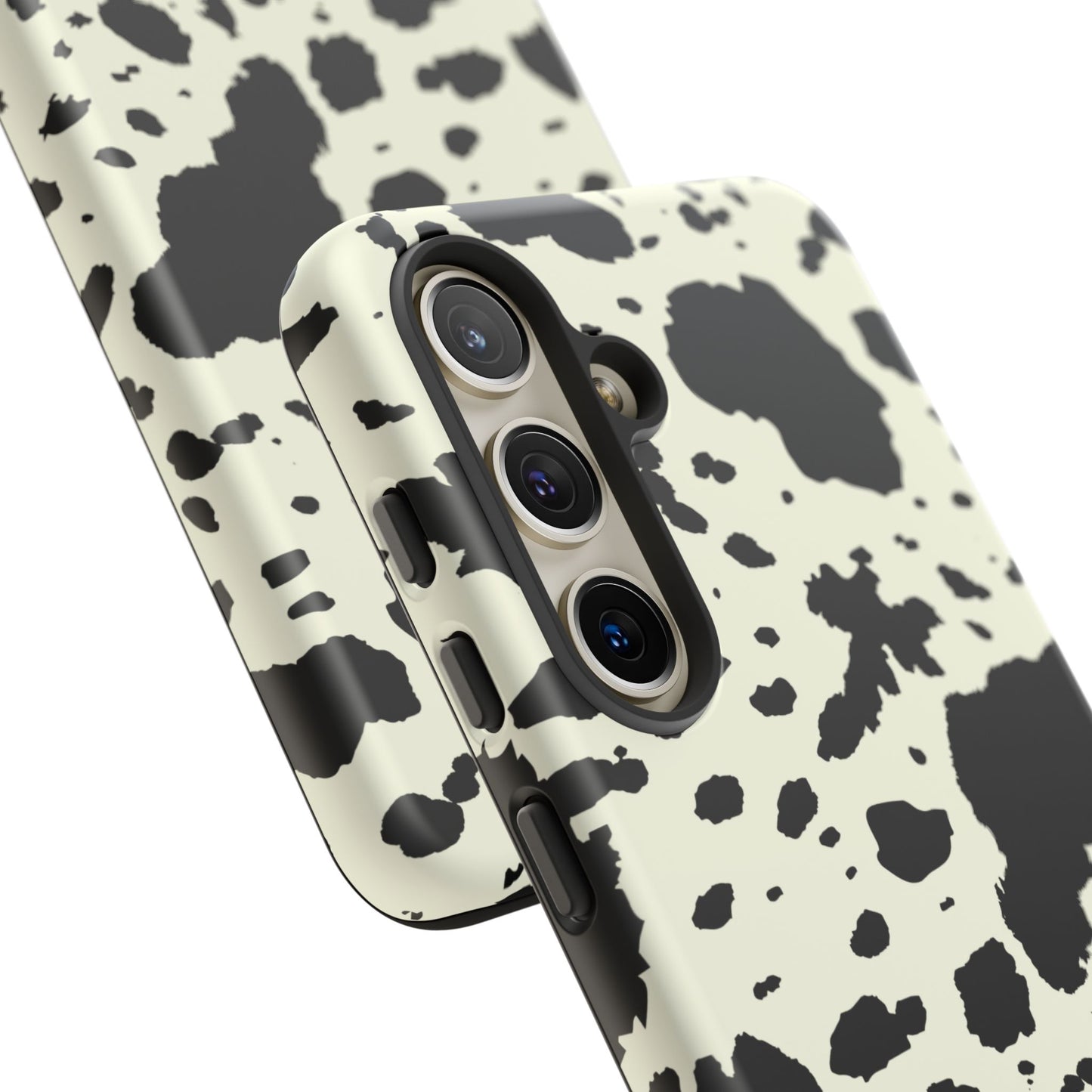 SAMSUNG Cow Print Tough Phone Cases l Durable Protection