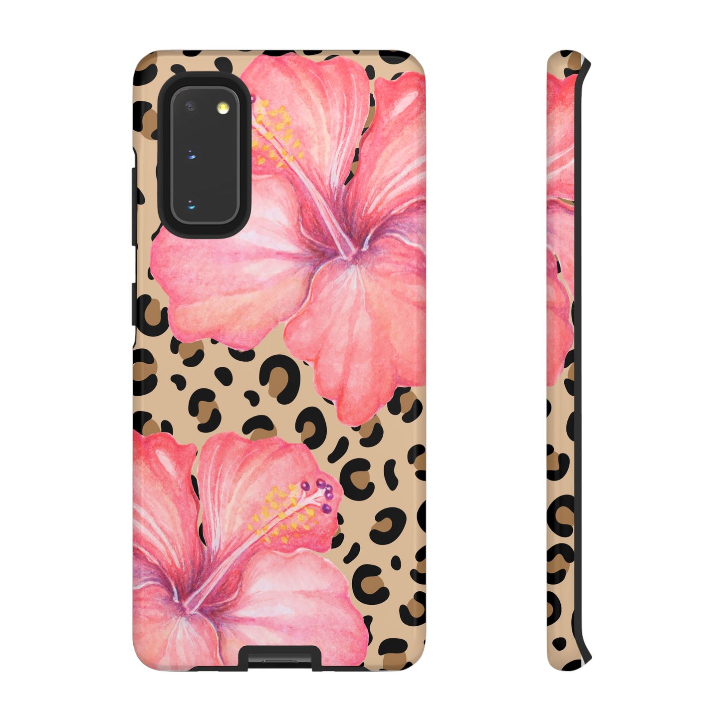Leopard and Hibiscus SAMSUNG Tough Cases l Perfect for the Summer