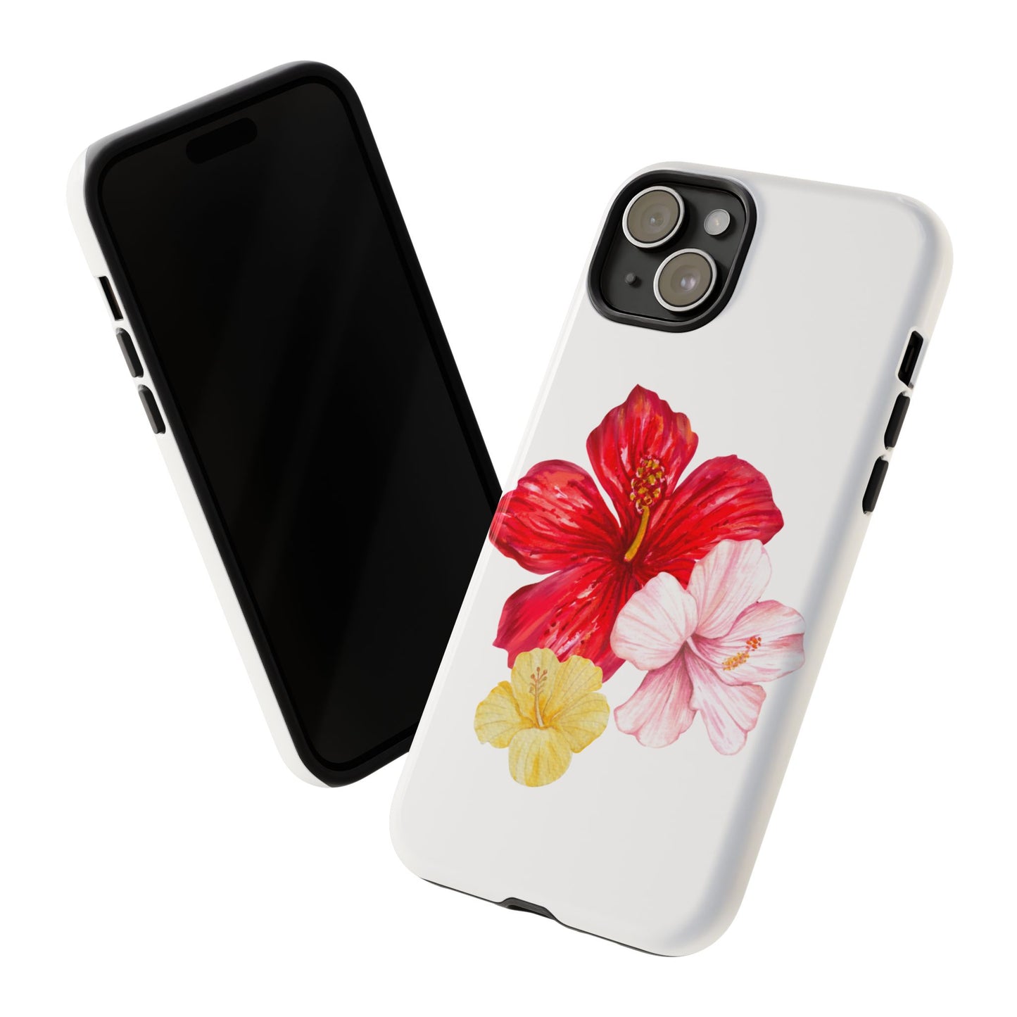 iPHONE Hibiscus Tough Cases l Tropical Vibe
