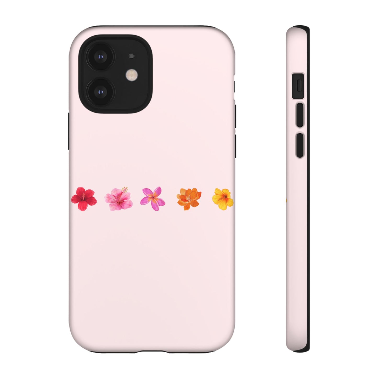 iPHONE Flower-Patterned Phone Case l Tough Cases for Women