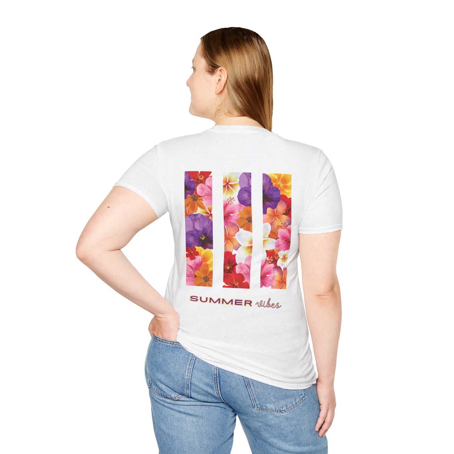 Summer Vibes Softstyle T-Shirt | Comfortable Summer Fashion, Casual Wear