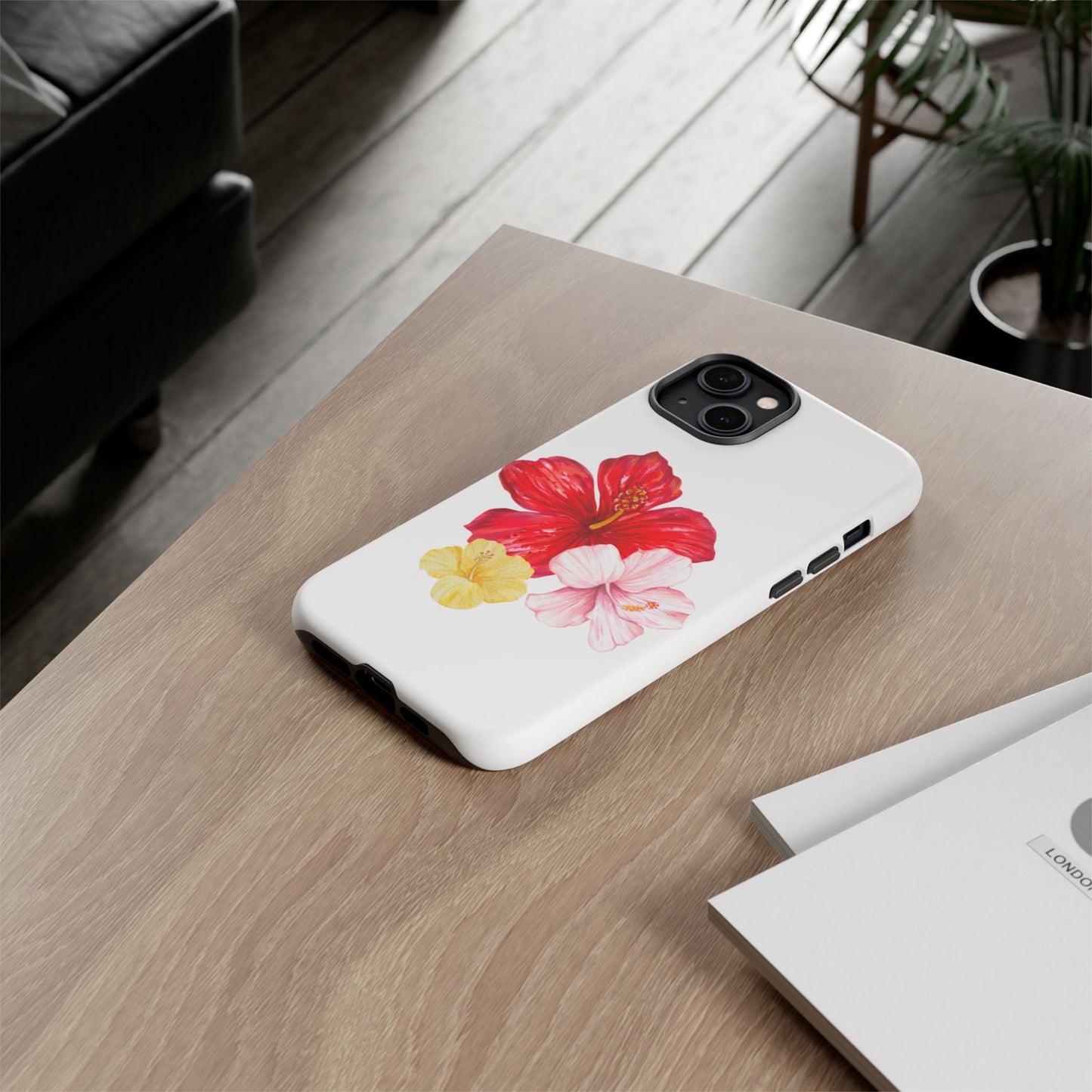 iPHONE Hibiscus Tough Cases l Tropical Vibe
