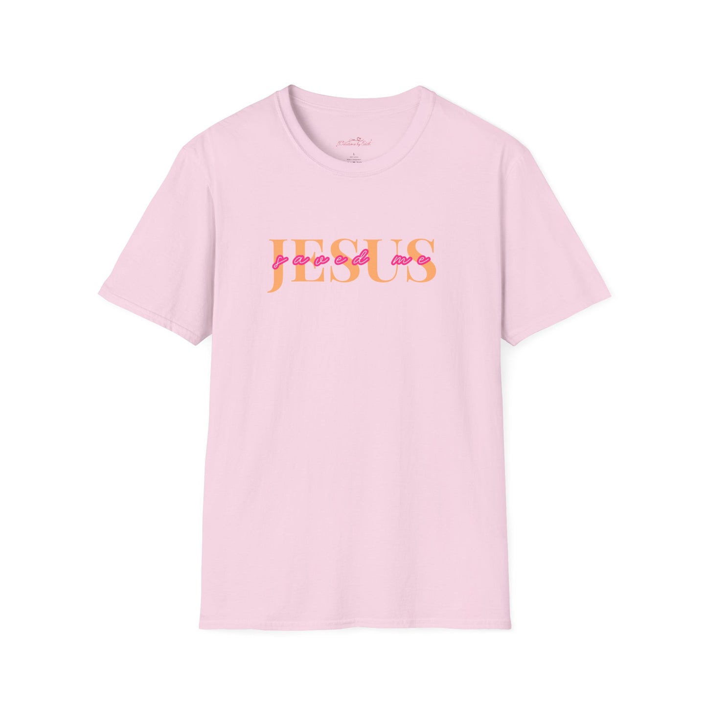 "Jesus Saved Me" - Soft Style T-Shirt l Perfect for Everyday Wear
