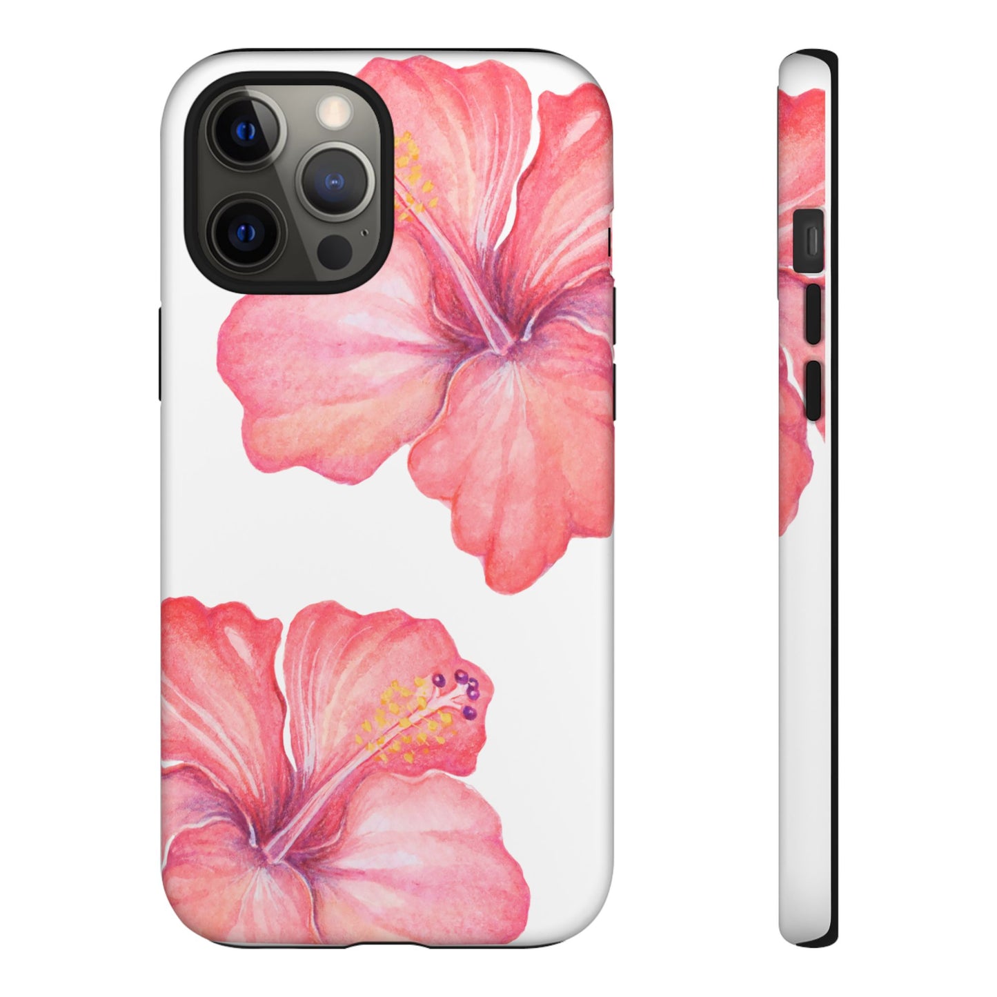 iPHONE Hibiscus Tough Case l Summer Vibe Mobile Case