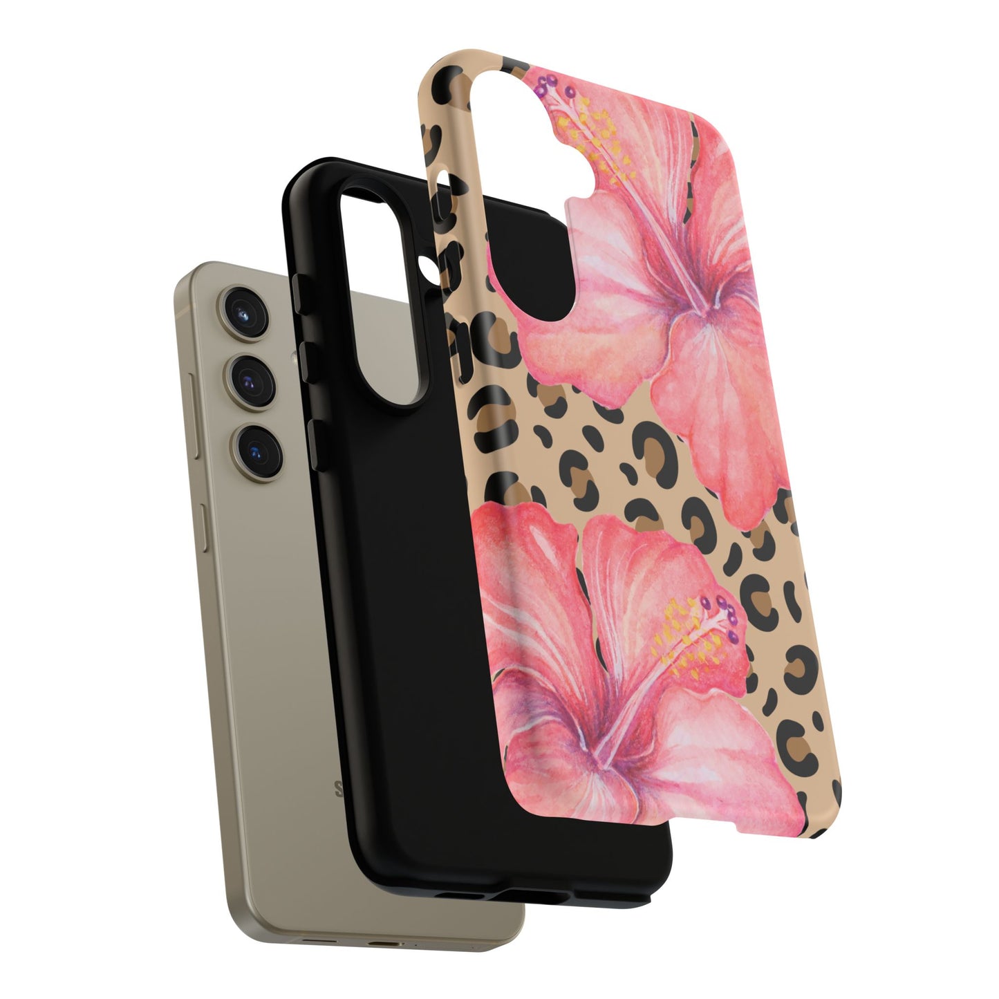 Leopard and Hibiscus SAMSUNG Tough Cases l Perfect for the Summer