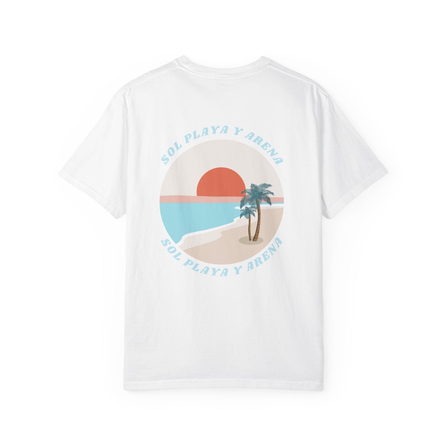 "Sol, Playa, y Arena" Beach Vibe T-Shirt Summer Apparel l Unisex Casual Wear