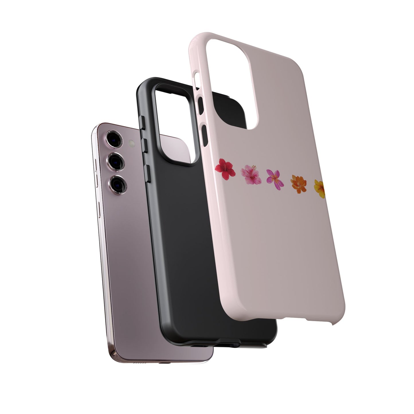 SAMSUNG Flower-Patterned Phone Case l Tough Cases for Women
