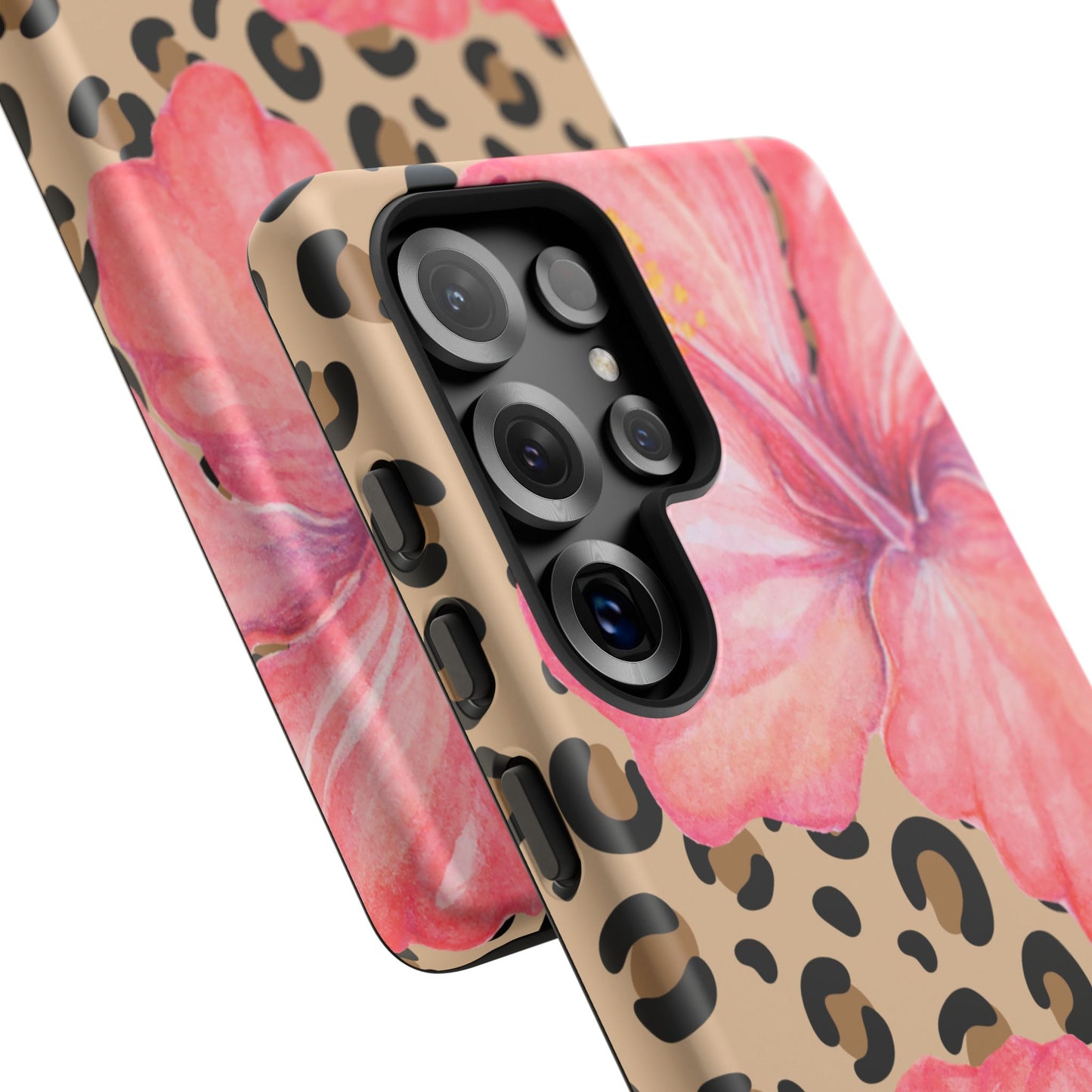 Leopard and Hibiscus SAMSUNG Tough Cases l Perfect for the Summer