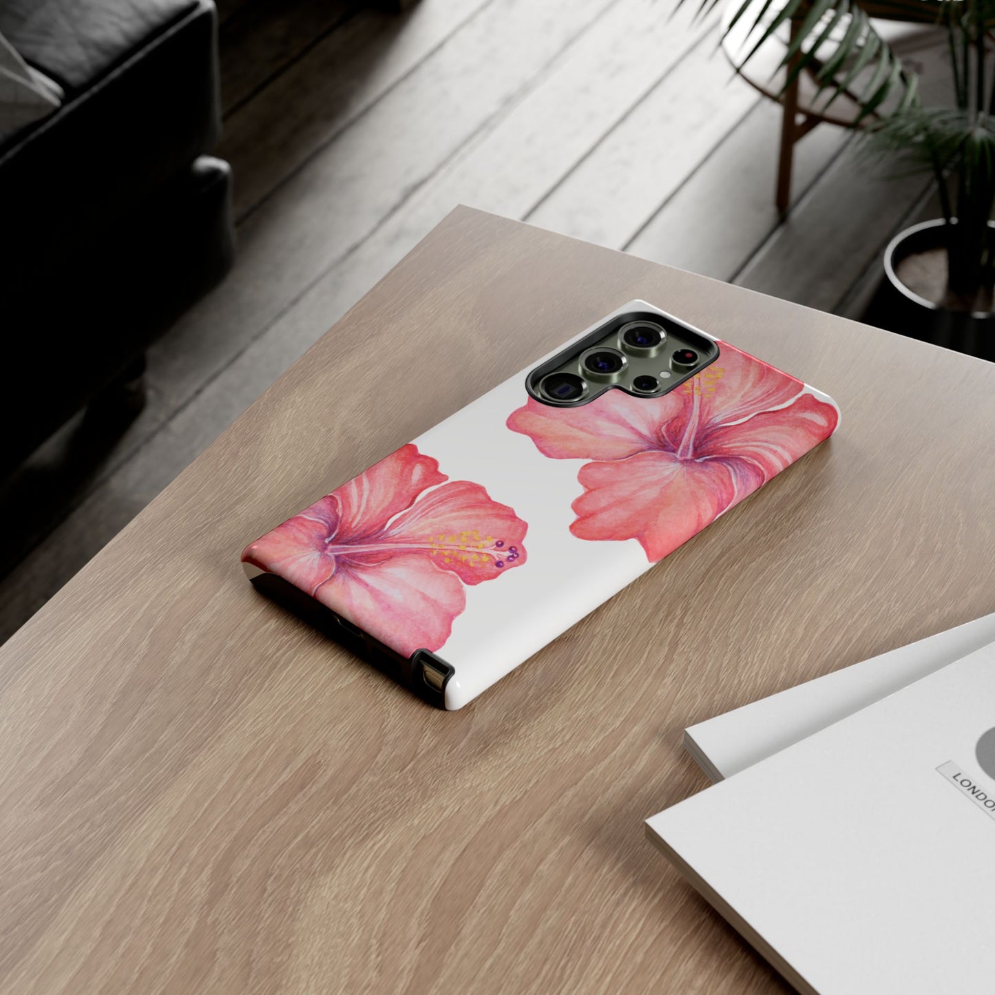 SAMSUNG Hibiscus Tough Case l Summer Vibe Mobile Case