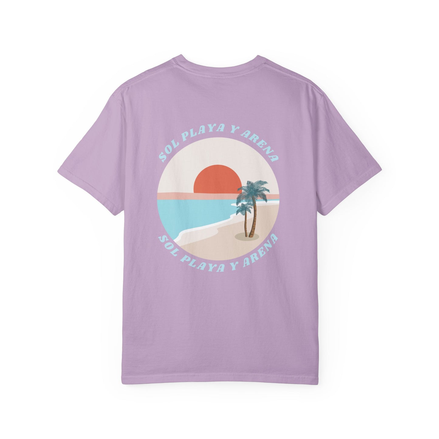 "Sol, Playa, y Arena" Beach Vibe T-Shirt Summer Apparel l Unisex Casual Wear