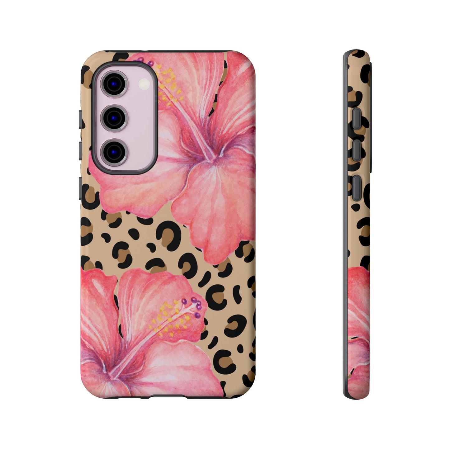Leopard and Hibiscus SAMSUNG Tough Cases l Perfect for the Summer