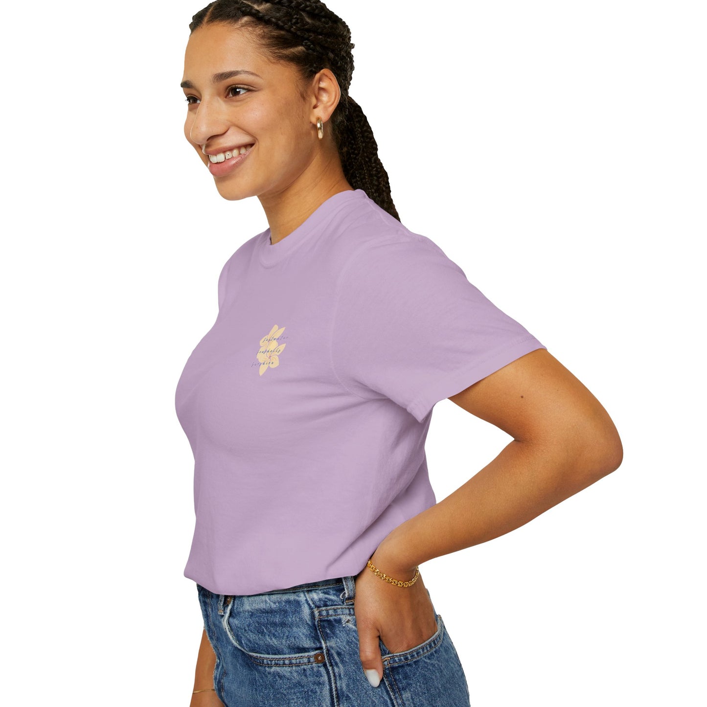 "Saltwater, Seashells, Sunshine" Garment-Dyed T-Shirt l Coastal Vibes, Relaxed Fit, Beachwear