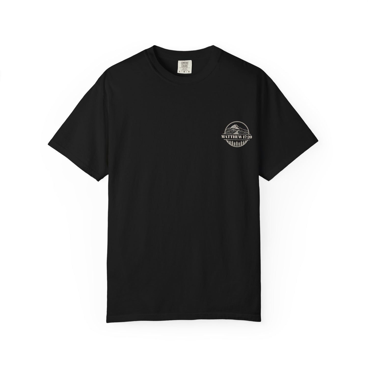 Faith Can Move Mountains Unisex Garment-Dyed T-Shirt