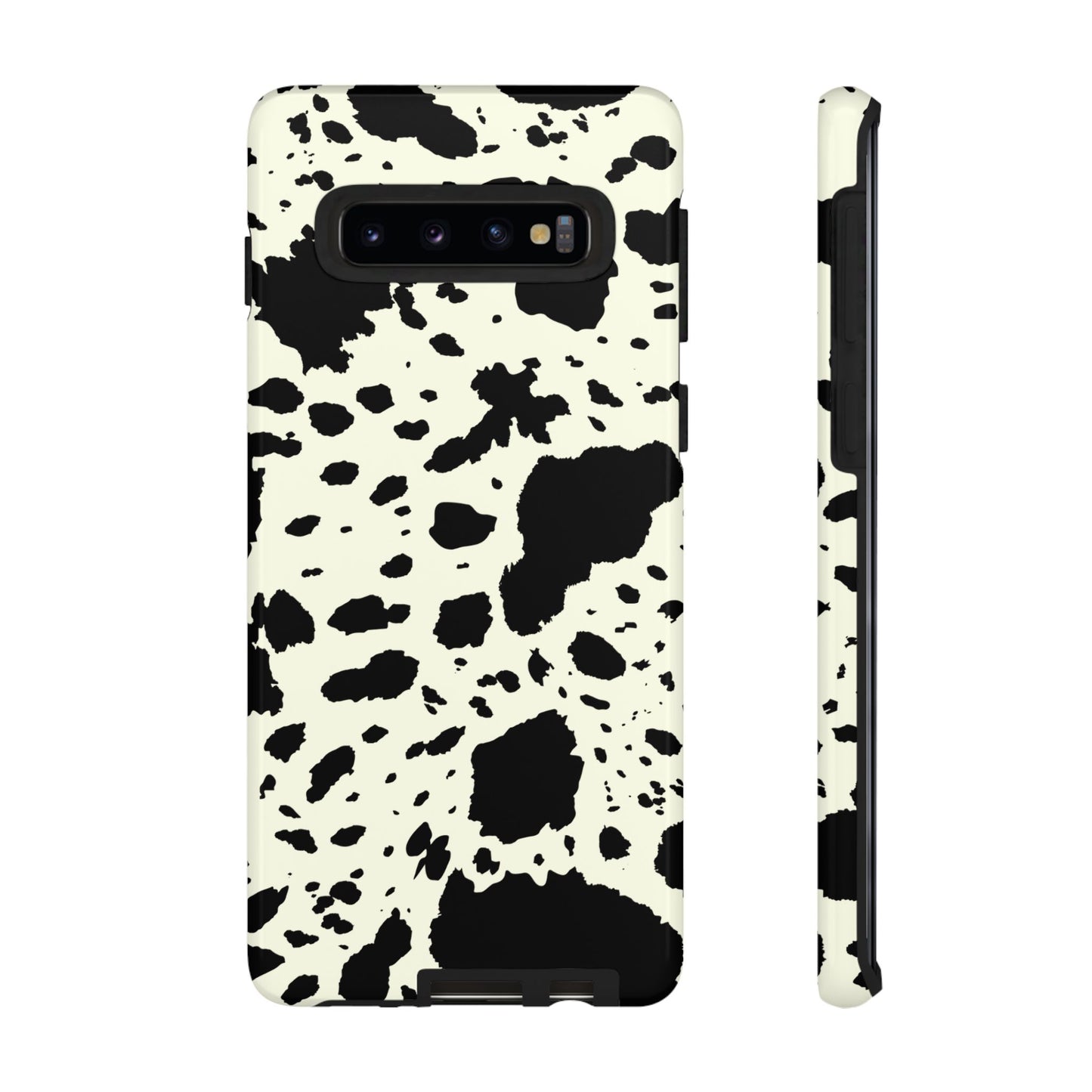 SAMSUNG Cow Print Tough Phone Cases l Durable Protection