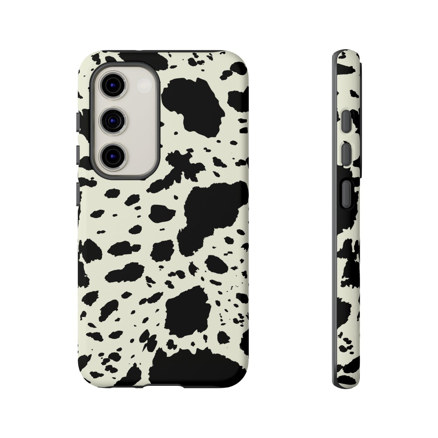SAMSUNG Cow Print Tough Phone Cases l Durable Protection