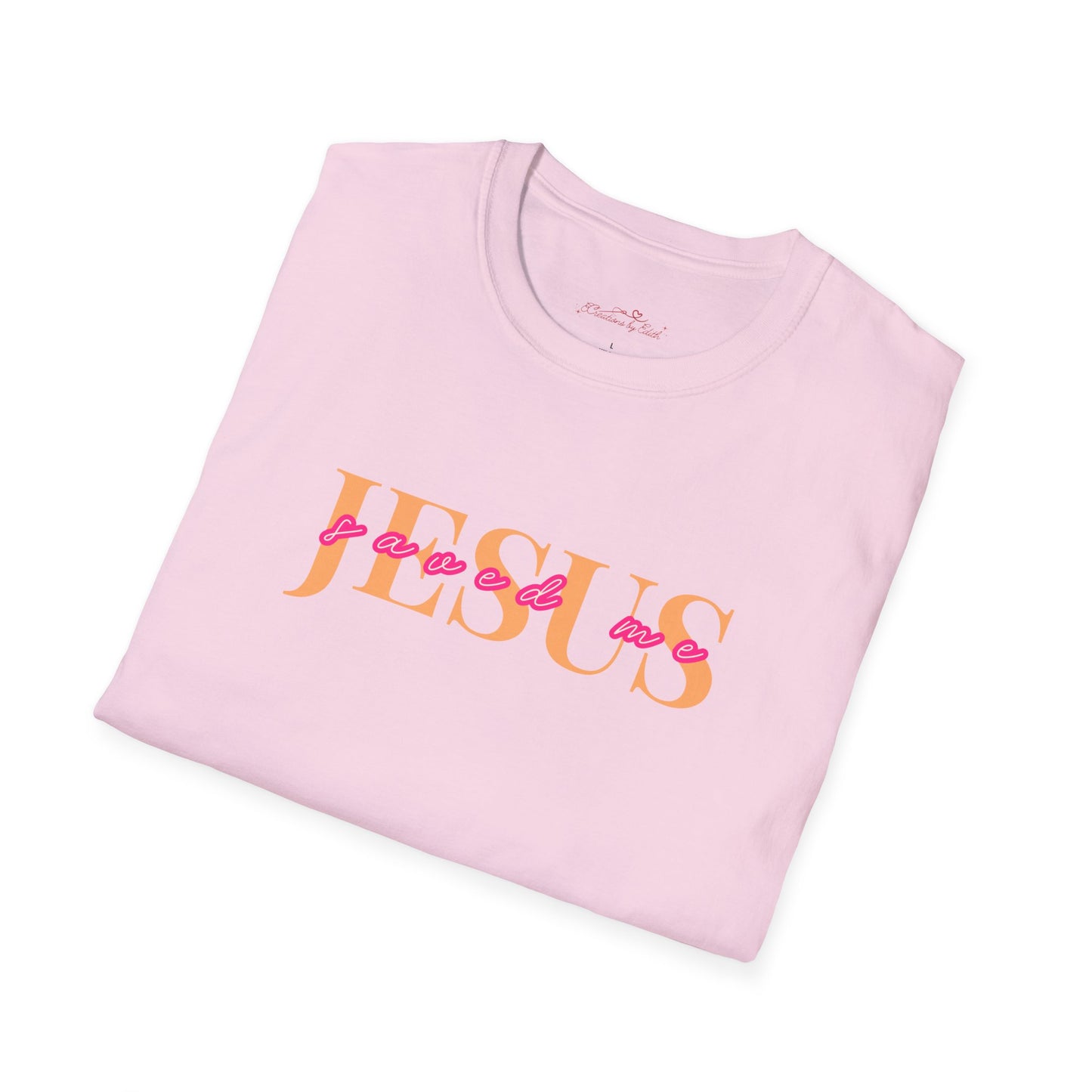 "Jesus Saved Me" - Soft Style T-Shirt l Perfect for Everyday Wear