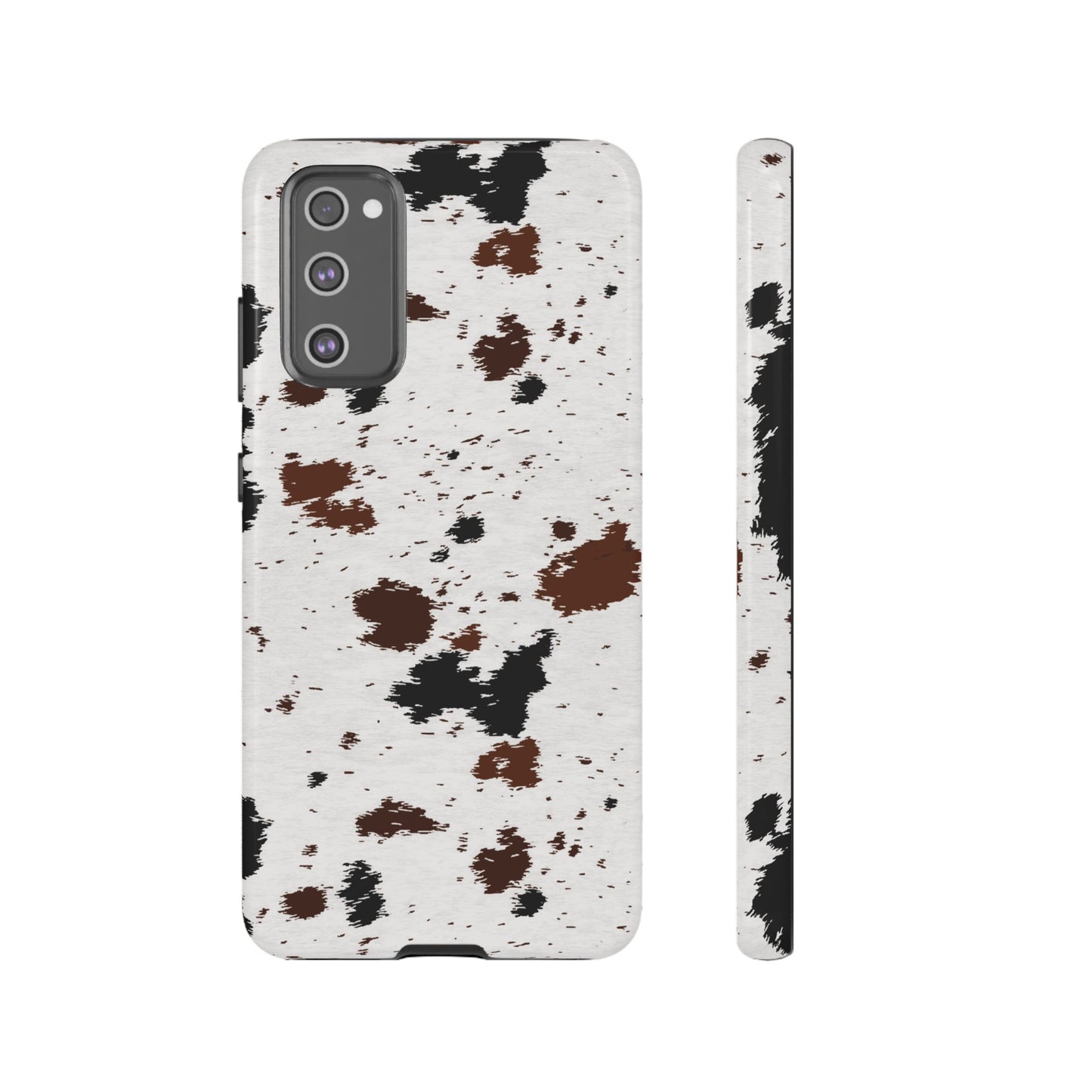SAMSUNG Cow Print Tough Phone Case l GIFT FOR HIM AND HER