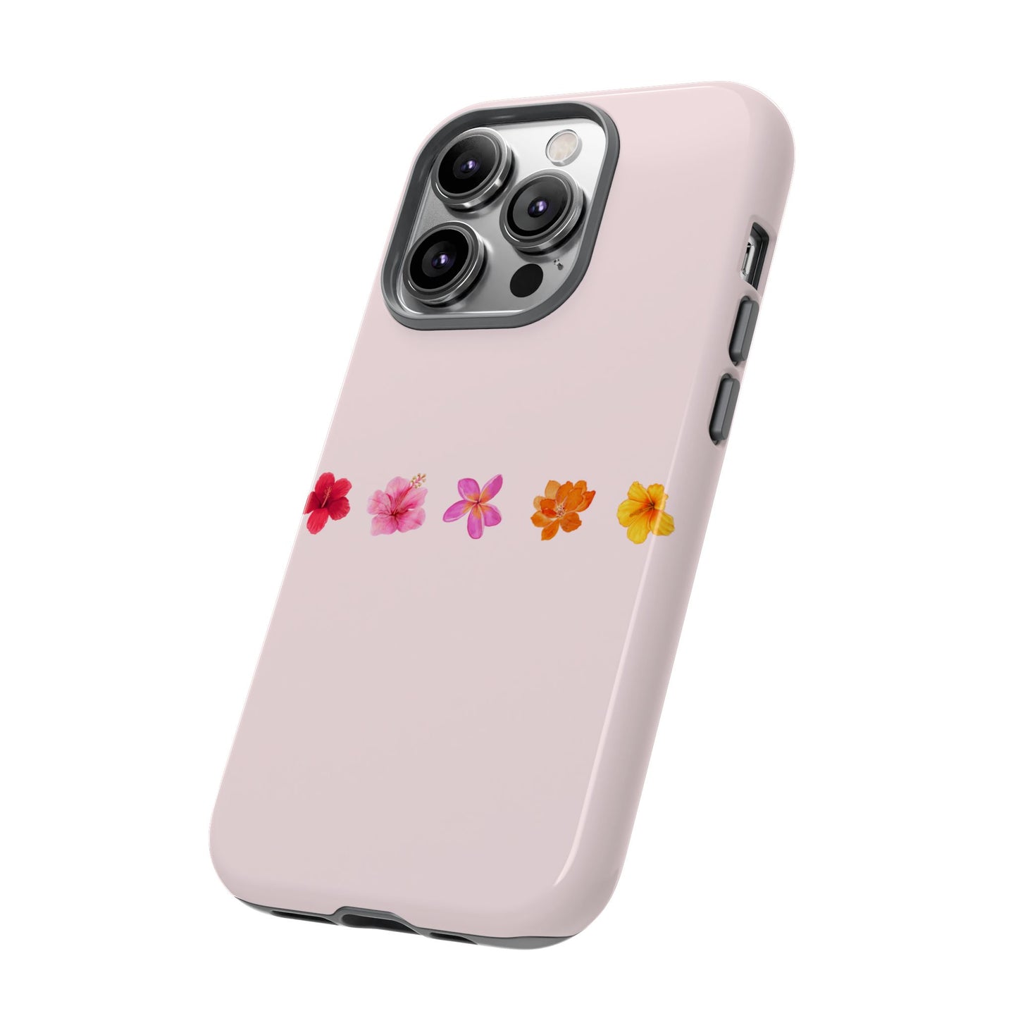 iPHONE Flower-Patterned Phone Case l Tough Cases for Women