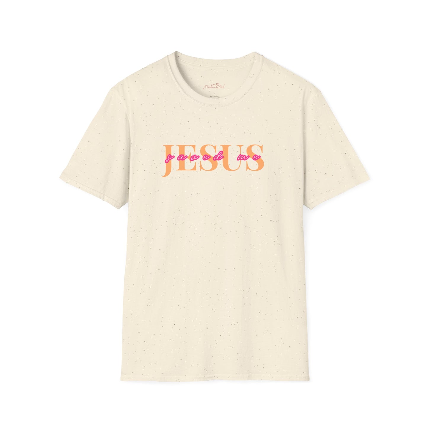"Jesus Saved Me" - Soft Style T-Shirt l Perfect for Everyday Wear