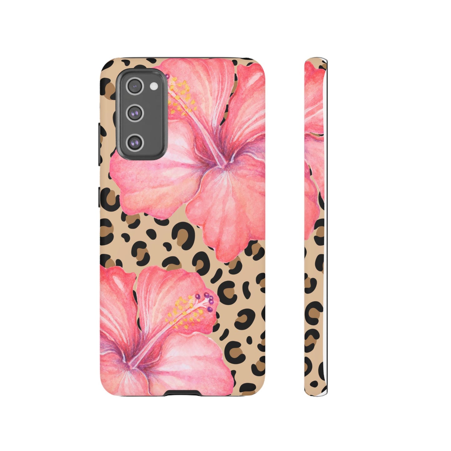 Leopard and Hibiscus SAMSUNG Tough Cases l Perfect for the Summer