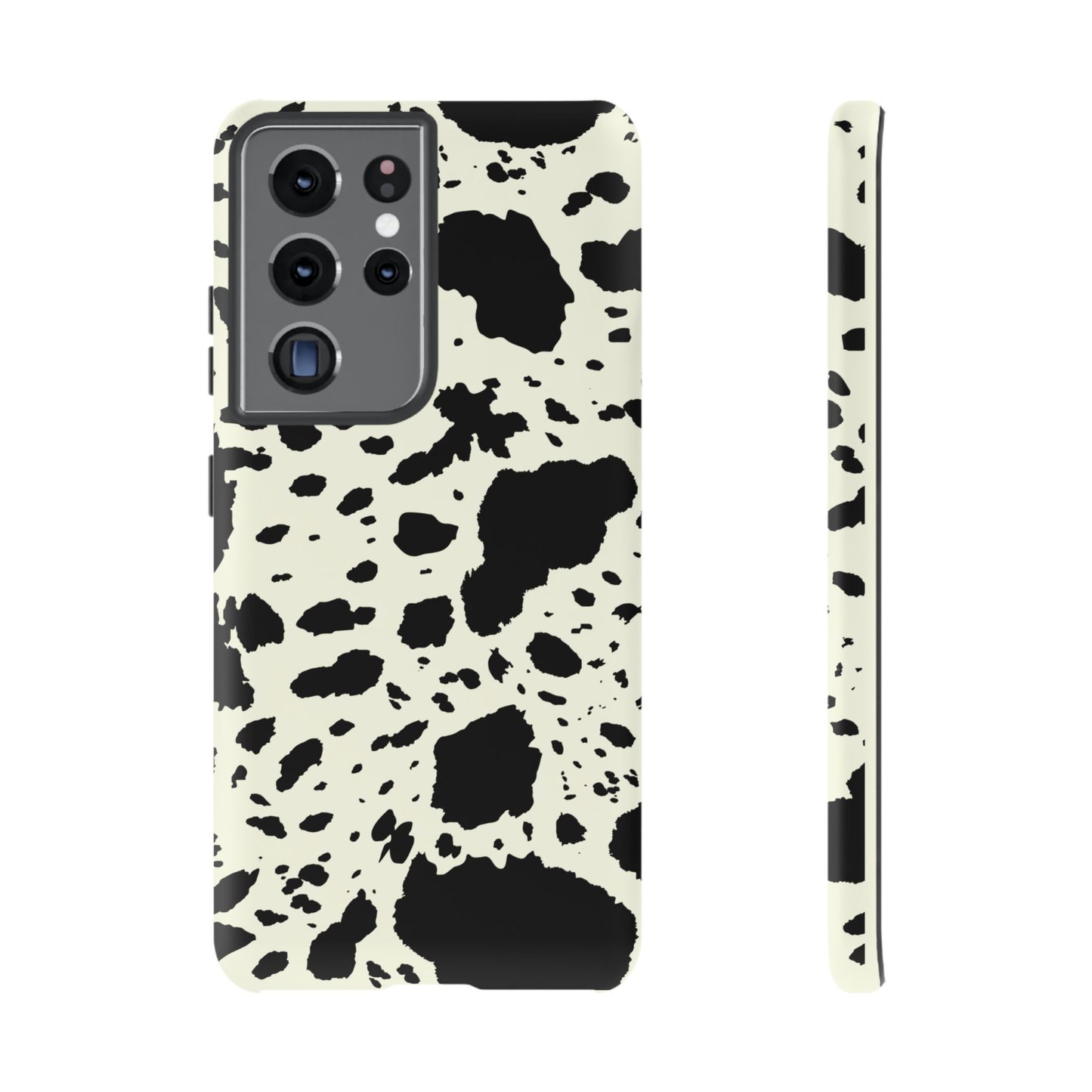 SAMSUNG Cow Print Tough Phone Cases l Durable Protection