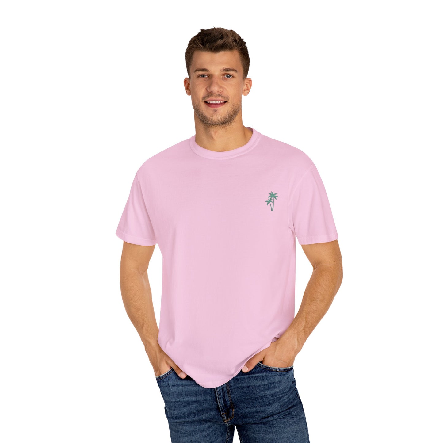 Playa y Amor T-Shirt l Tropical Graphic Tee, Summer Vibes Shirt