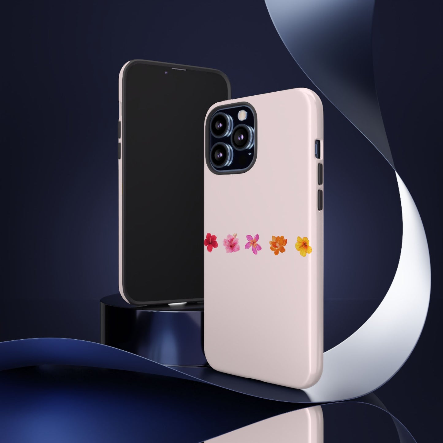 iPHONE Flower-Patterned Phone Case l Tough Cases for Women