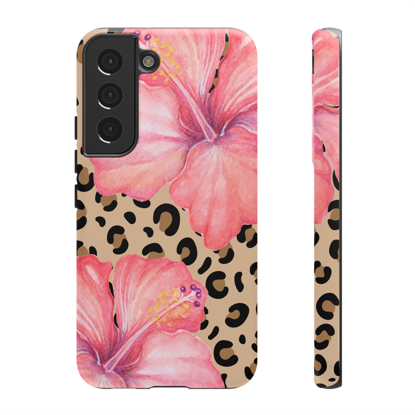 Leopard and Hibiscus SAMSUNG Tough Cases l Perfect for the Summer
