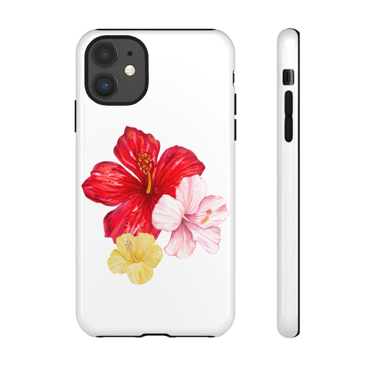 iPHONE Hibiscus Tough Cases l Tropical Vibe