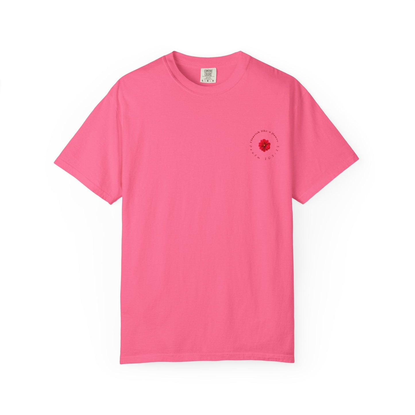Floral Quote T-shirt l Gift for Her, Casual Wear, Daily Style