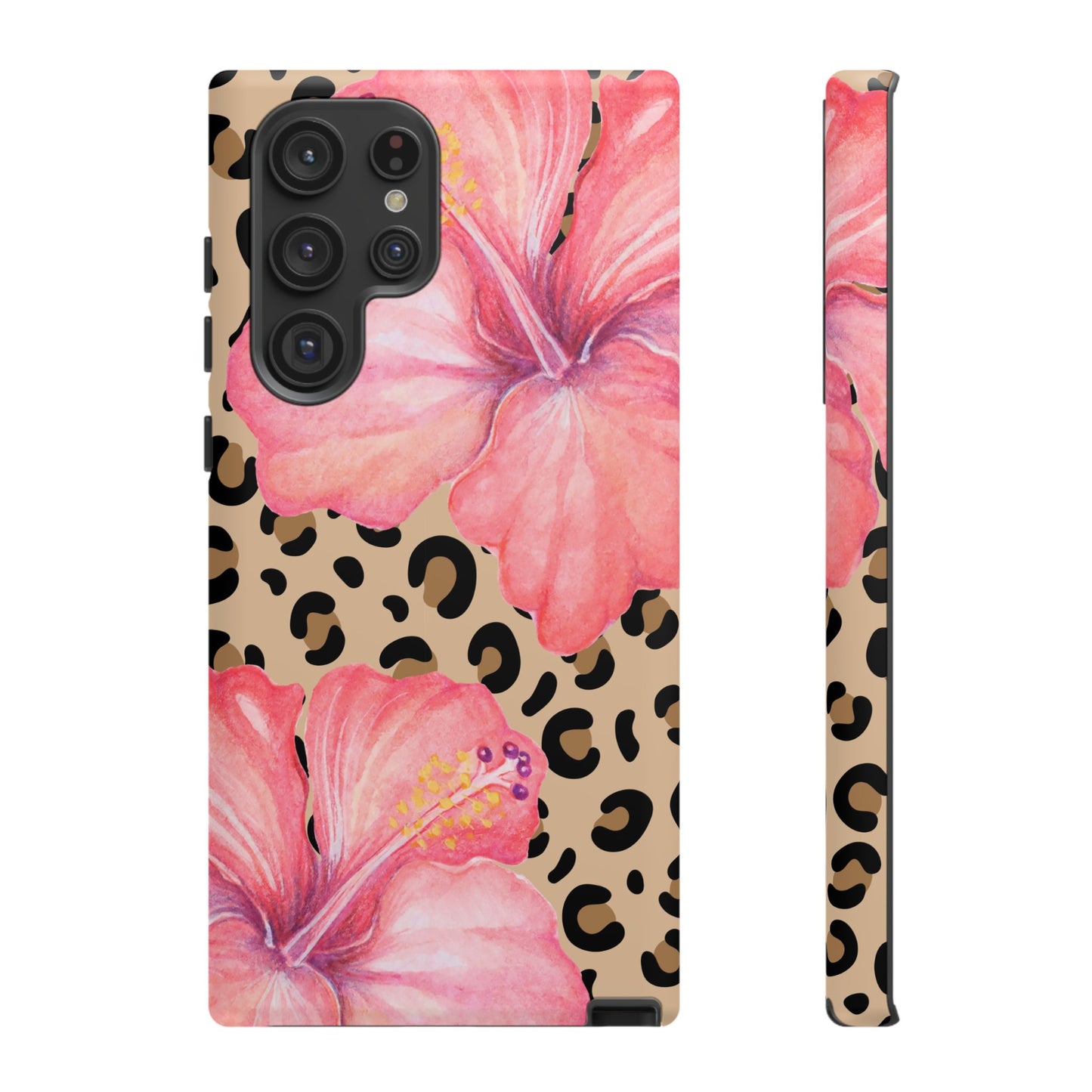 Leopard and Hibiscus SAMSUNG Tough Cases l Perfect for the Summer