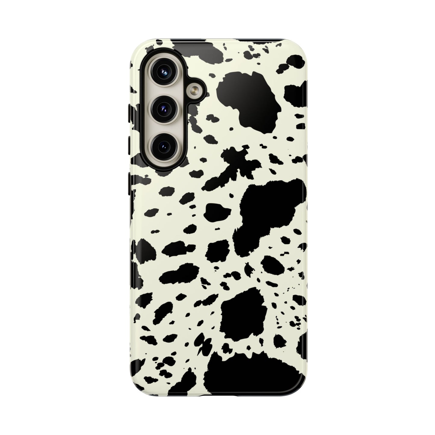 SAMSUNG Cow Print Tough Phone Cases l Durable Protection