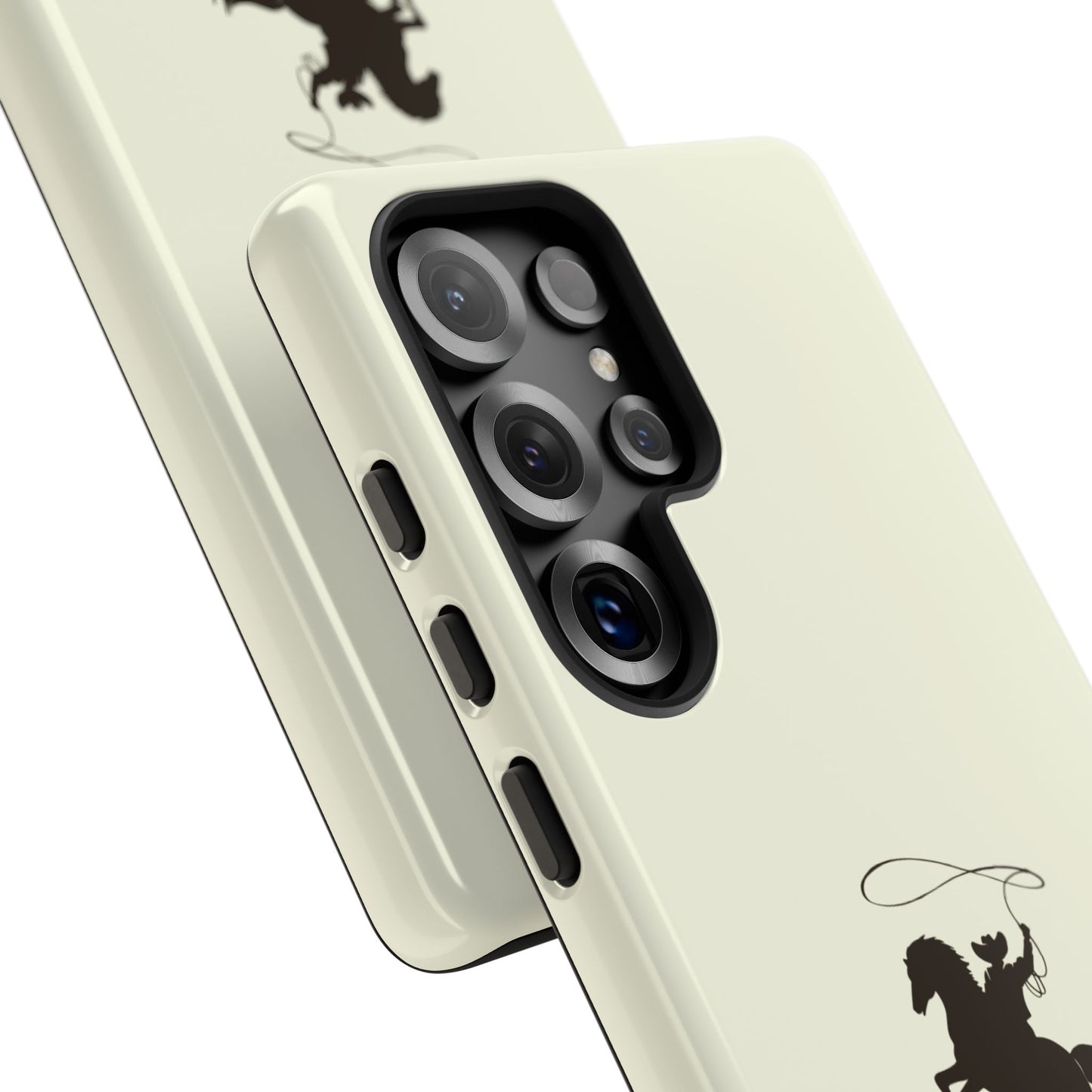 SAMSUNG Western Horse Rider Phone Case l Durable Phone Cover, Cowboy Style, Tough Case