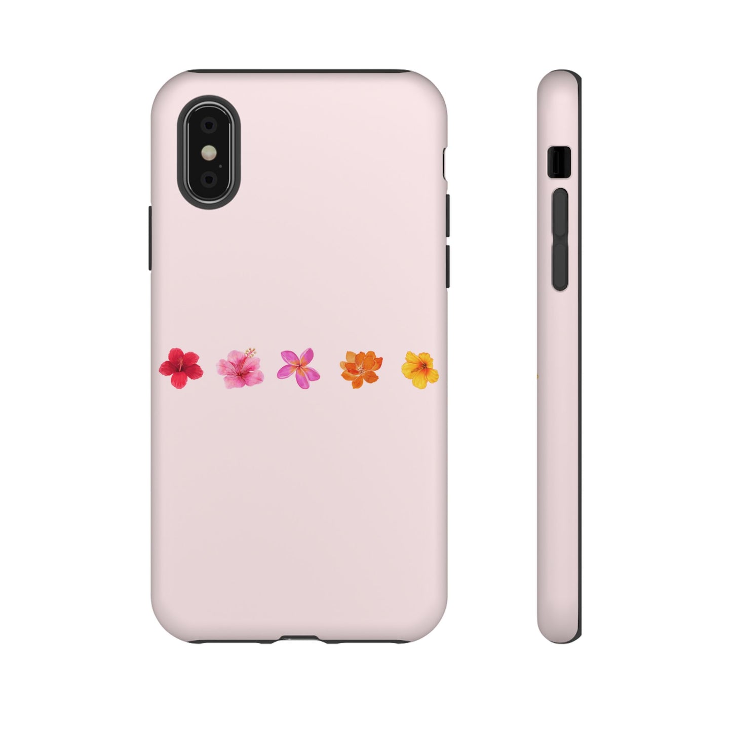 iPHONE Flower-Patterned Phone Case l Tough Cases for Women