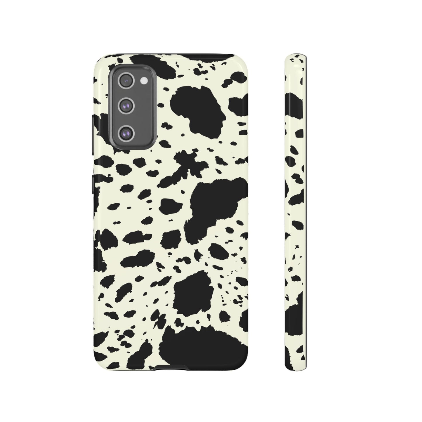 SAMSUNG Cow Print Tough Phone Cases l Durable Protection