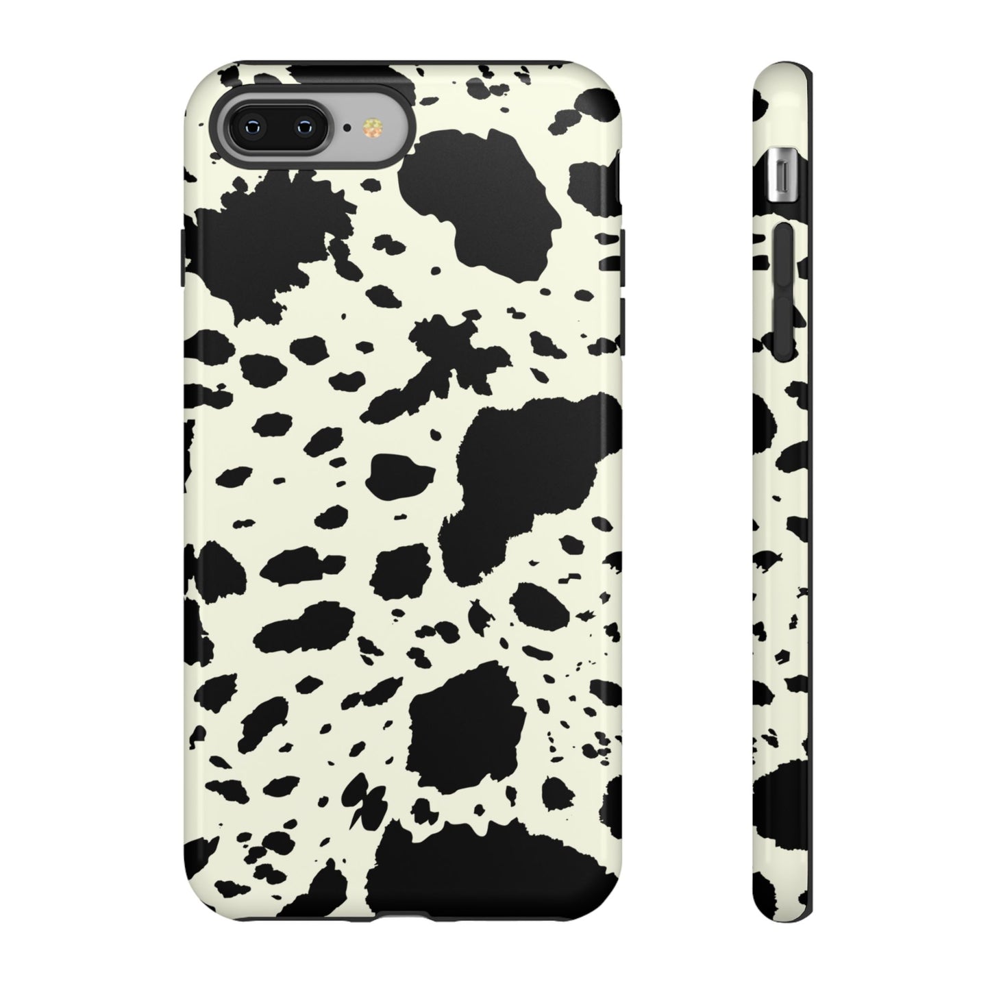 iPHONE Cow Print Tough Phone Cases l Durable Protection